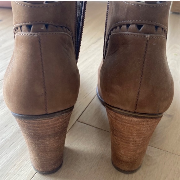 Vince Camuto Brown Leather Boots - Picture 3 of 7